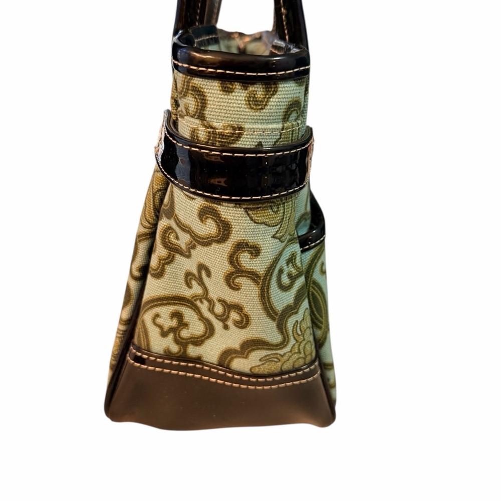 🩷 FREE WITH ANY PURCHASE Chic Black and Turquoise Green Insulated Tote Lunch Bag - Picture 4 of 11